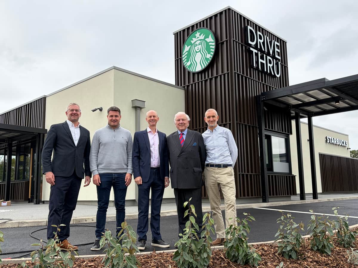 Starbucks drive-thru and EV charging hub open at Lichfield South Business Park — Lichfield news photo