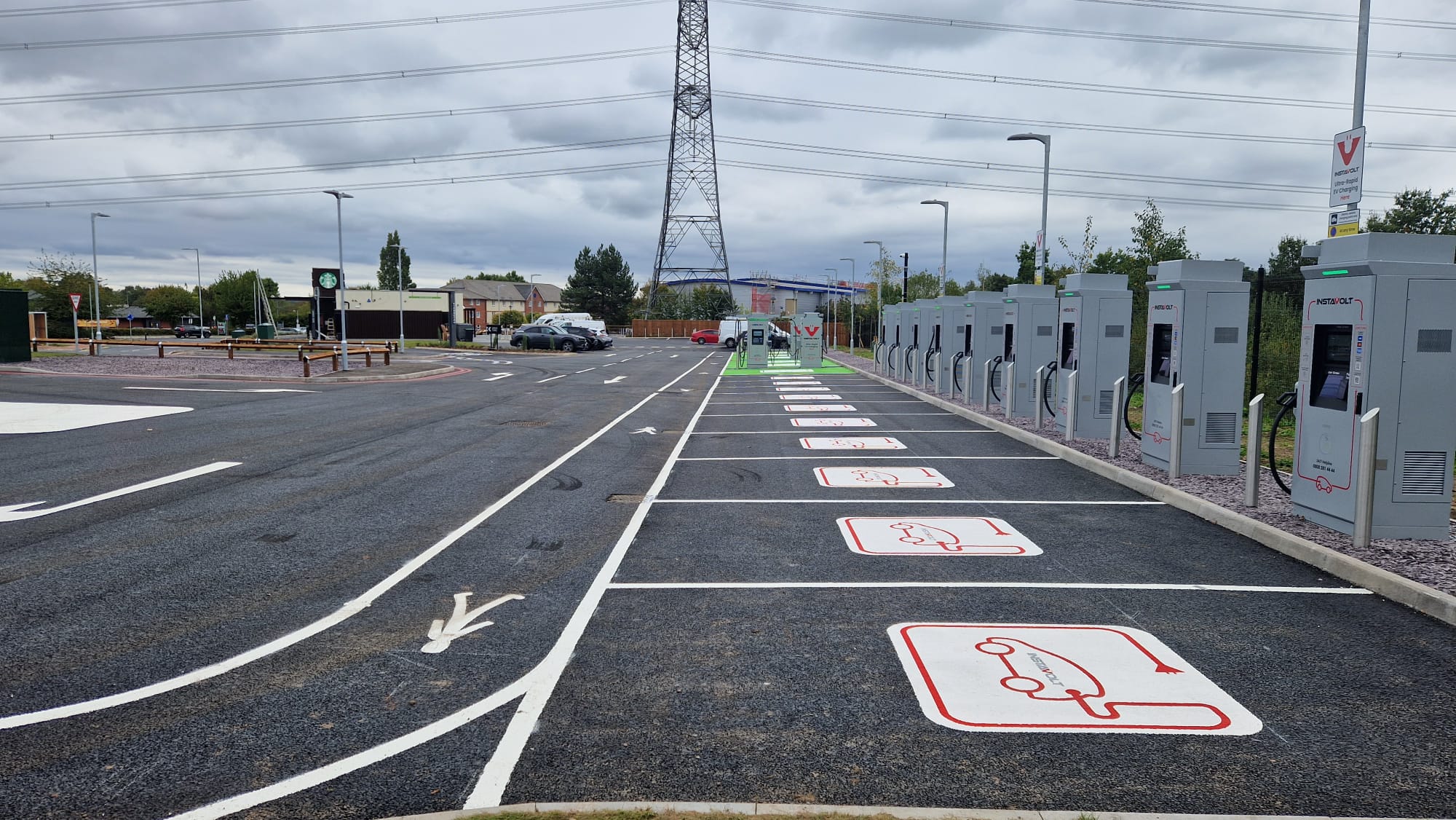 Starbucks drive-thru and EV charging hub open at Lichfield South Business Park — supplied image 2